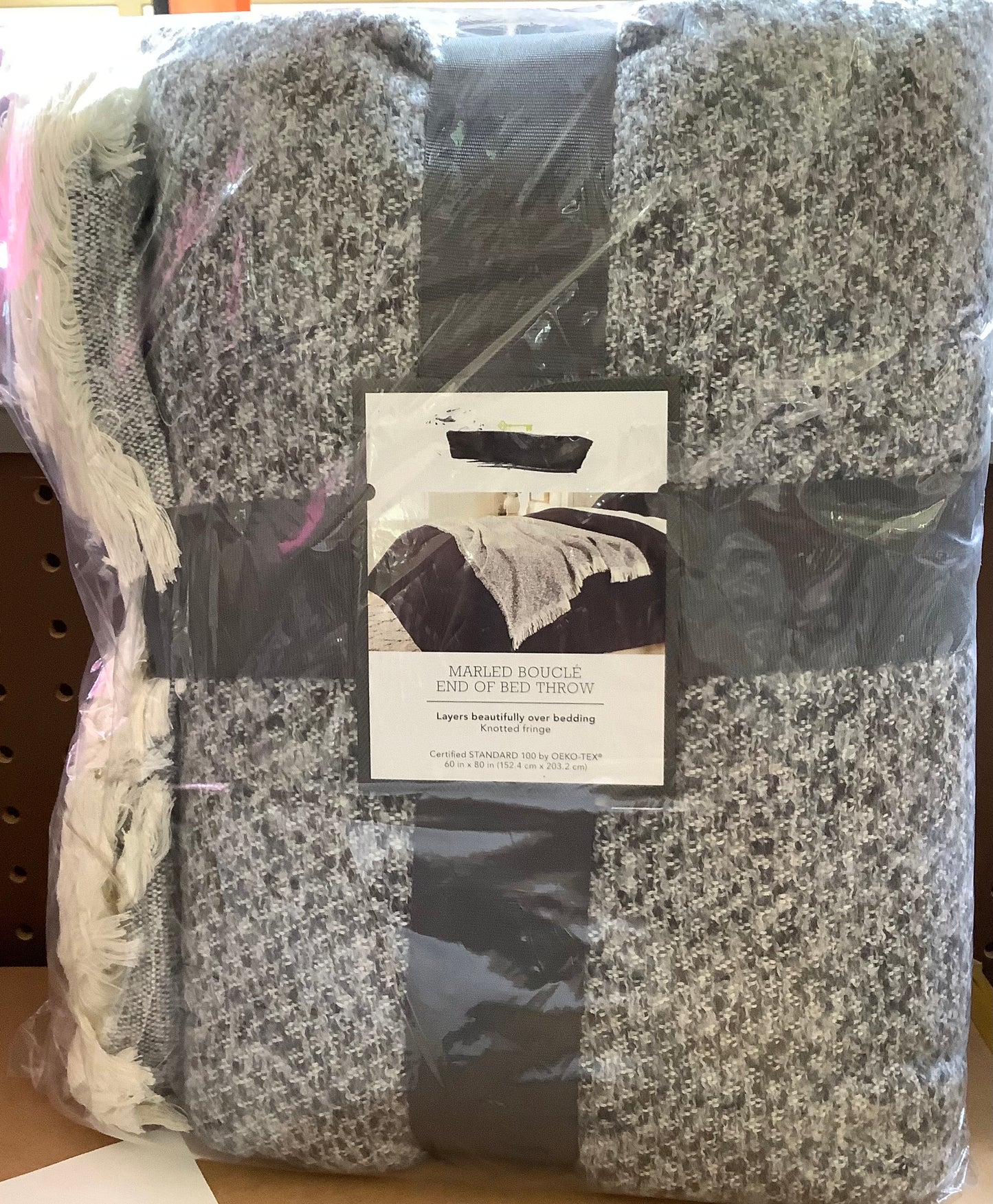 Boucle Throw Blanket