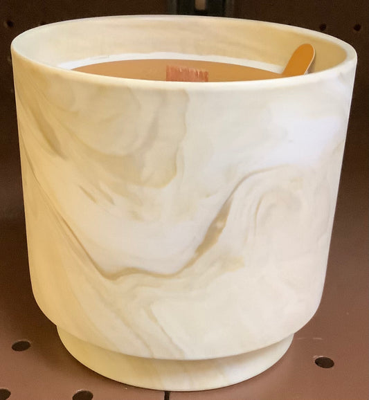 Wood Wick Candle- Oud Wood & Amber - 15Oz