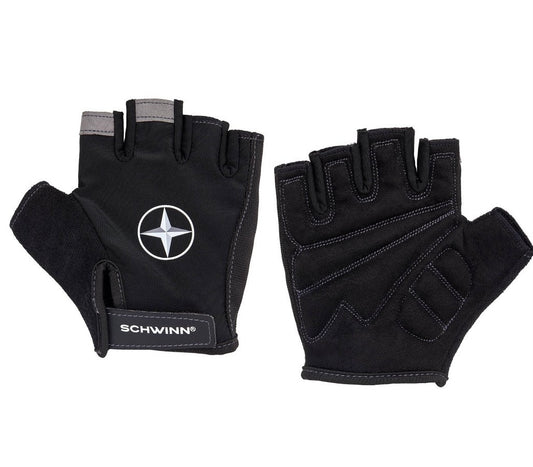 Schwinn Bike Half-Finger Gloves S/M - Black