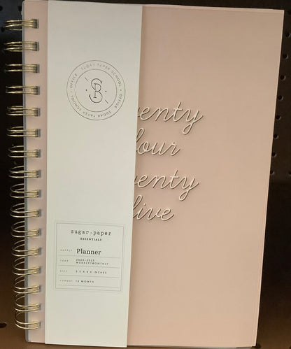 Sugar Paper 24/25 Spiral Planner & Calendar