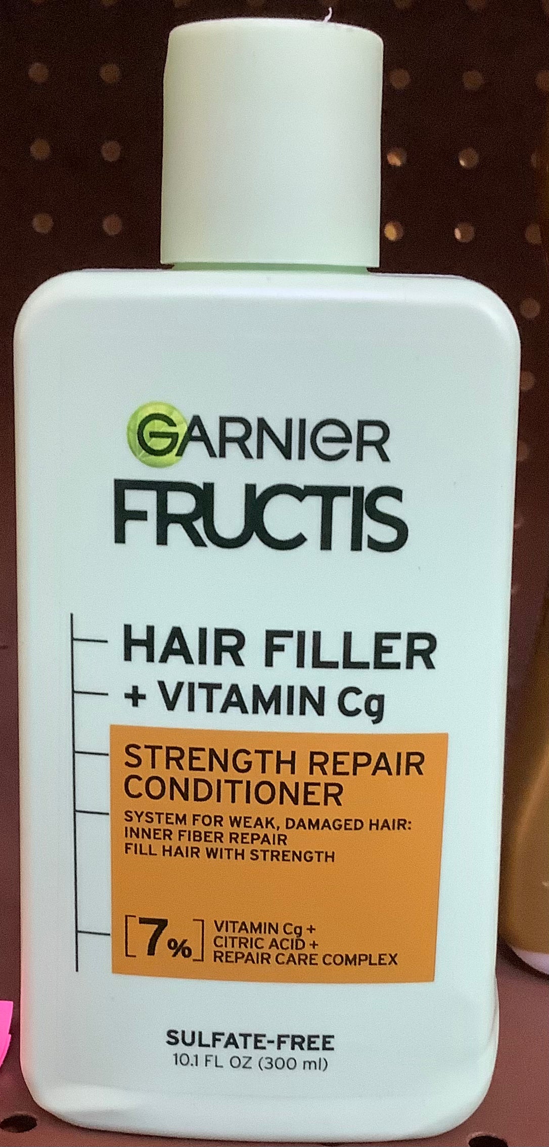 Garnier Fructis Hair Fillers Strength Repair Conditioner for Damaged Hair - 10.1 fl oz