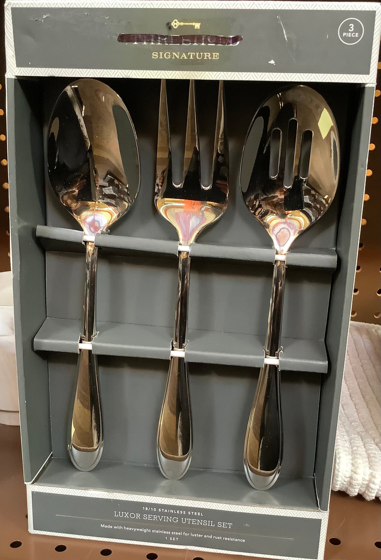 3pc Luxor 18/10 Stainless Steel Serve Set