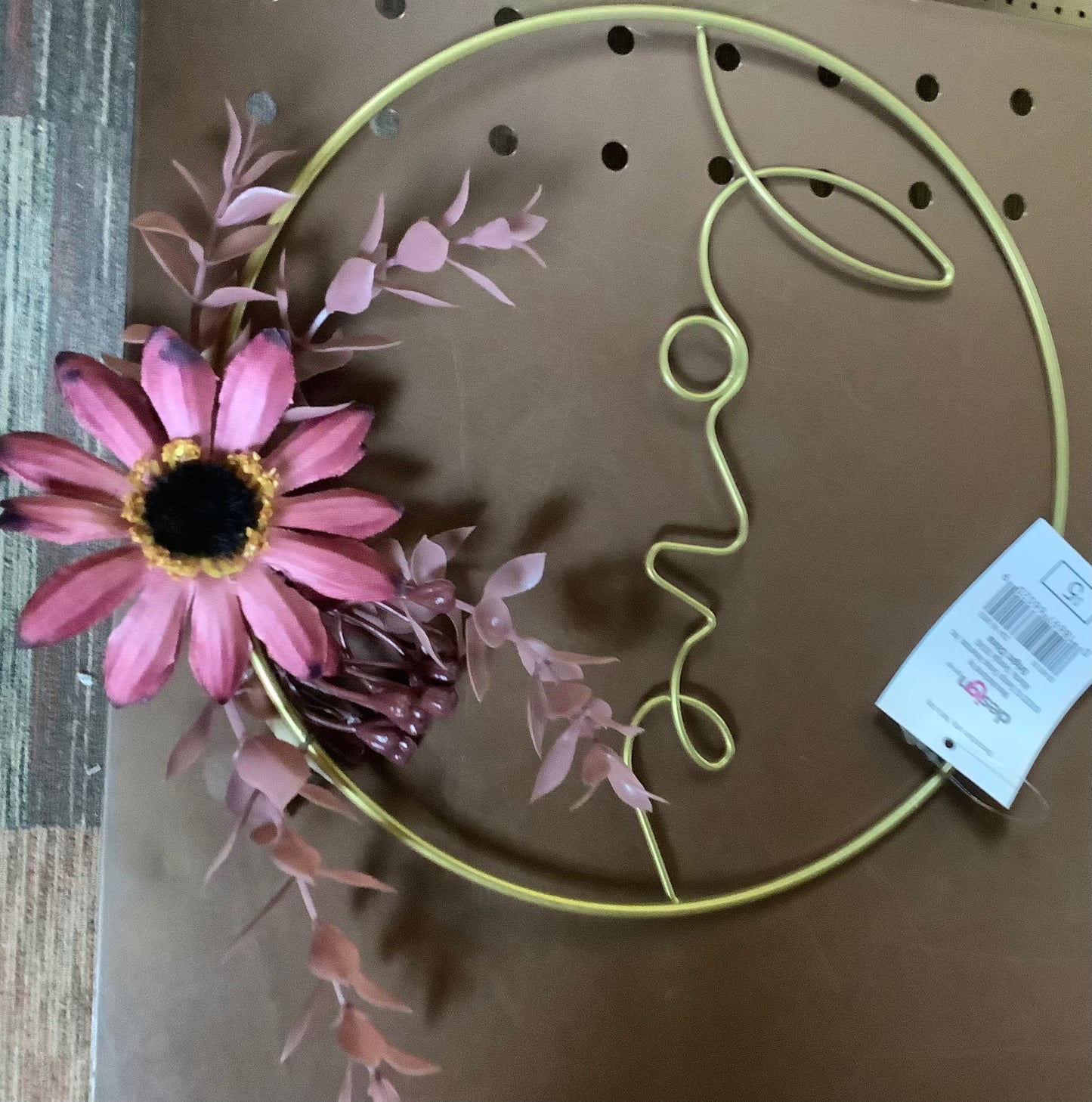 Metal Hoop Wreath