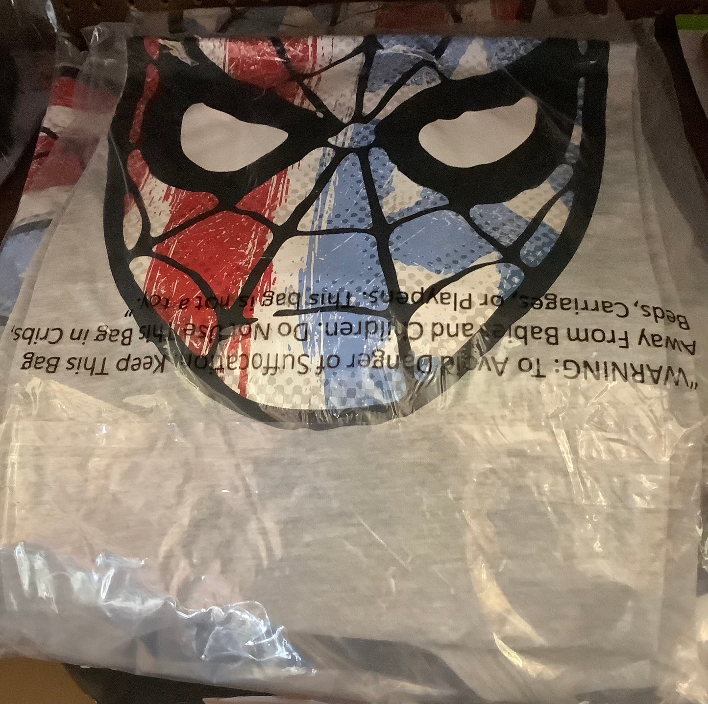 Marvels Spider-Man T-shirt ADULT SIZE XL