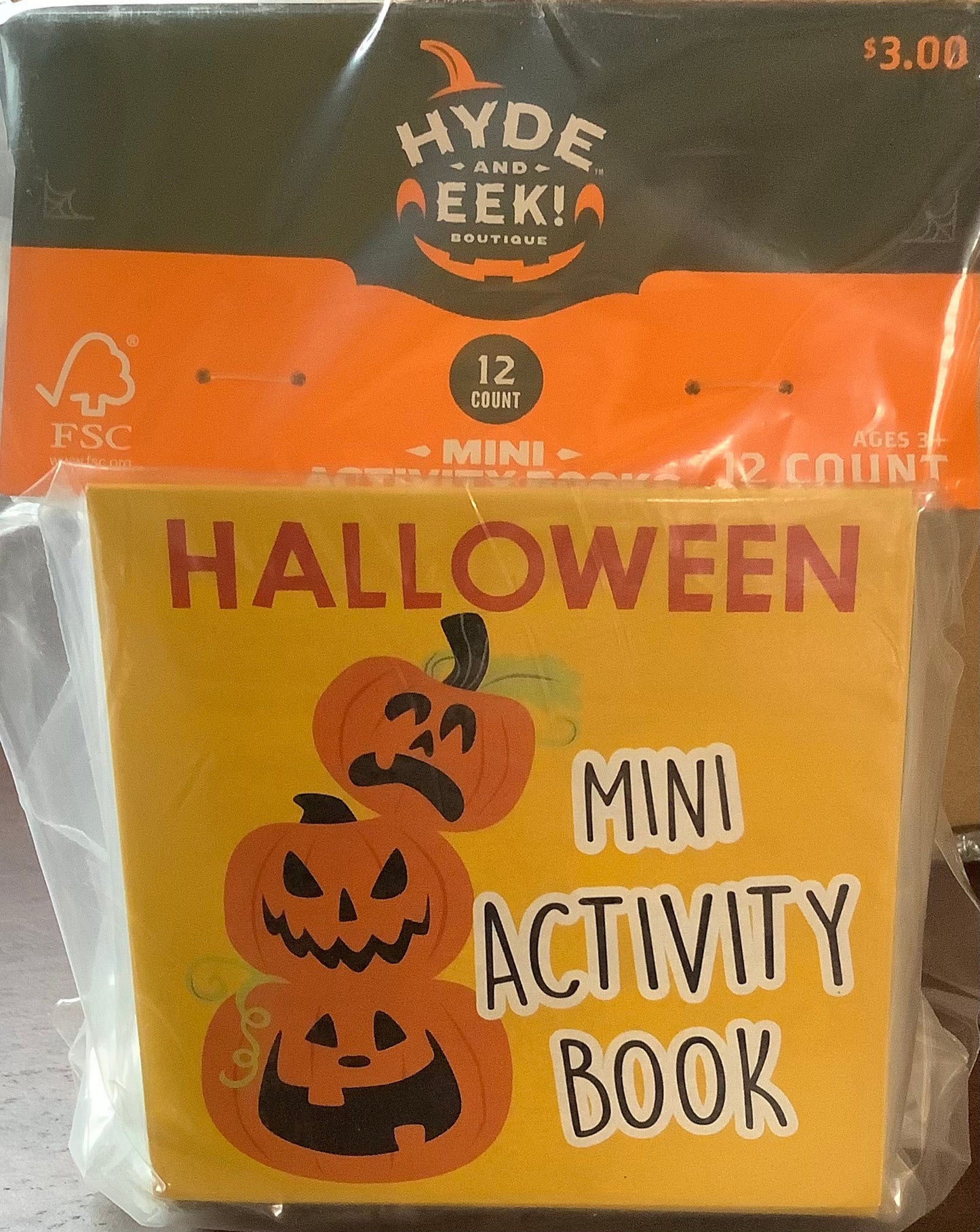 Halloween Mini Activity Book