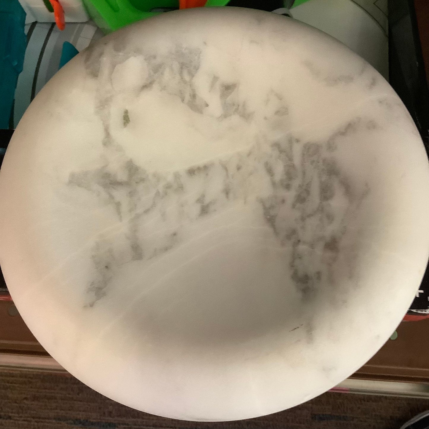 Marble Dish White