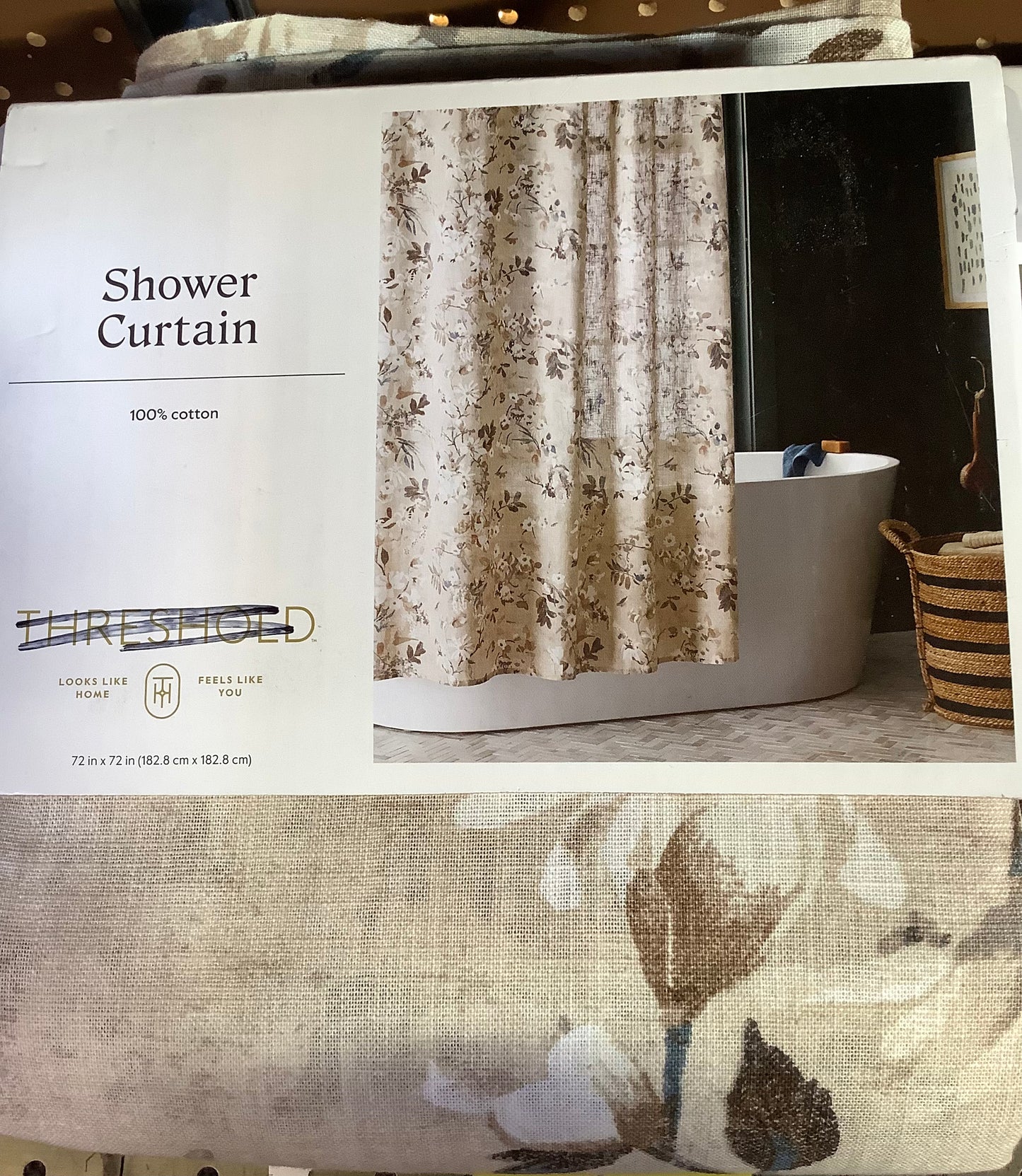 Cloth Shower Curtains 72in x 72in