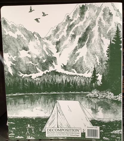 3-Ring Decomposition Binder | Mountain Lake