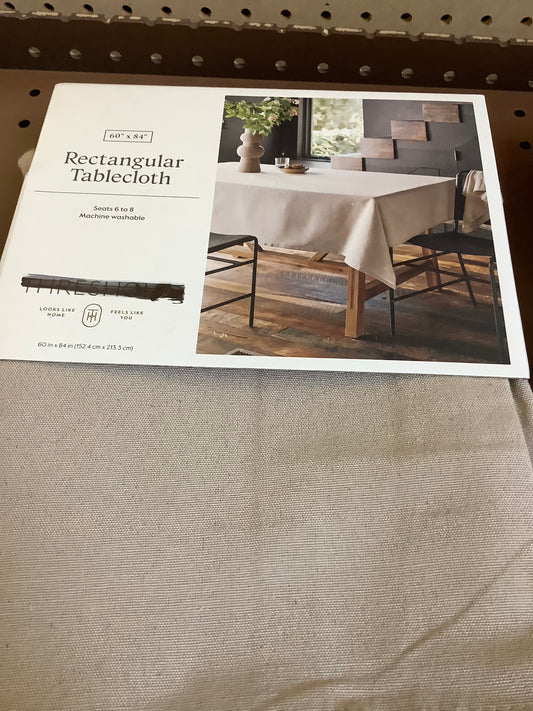 60" x 84"  Tablecloth’s